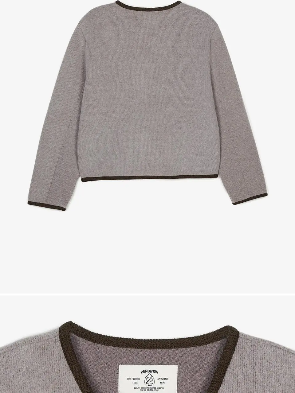 [모음전] 벤시몽 CLASSIC KNIT JACKET - 2color 상세페이지 13